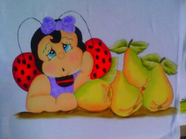 Panos de Prato pintado a mão